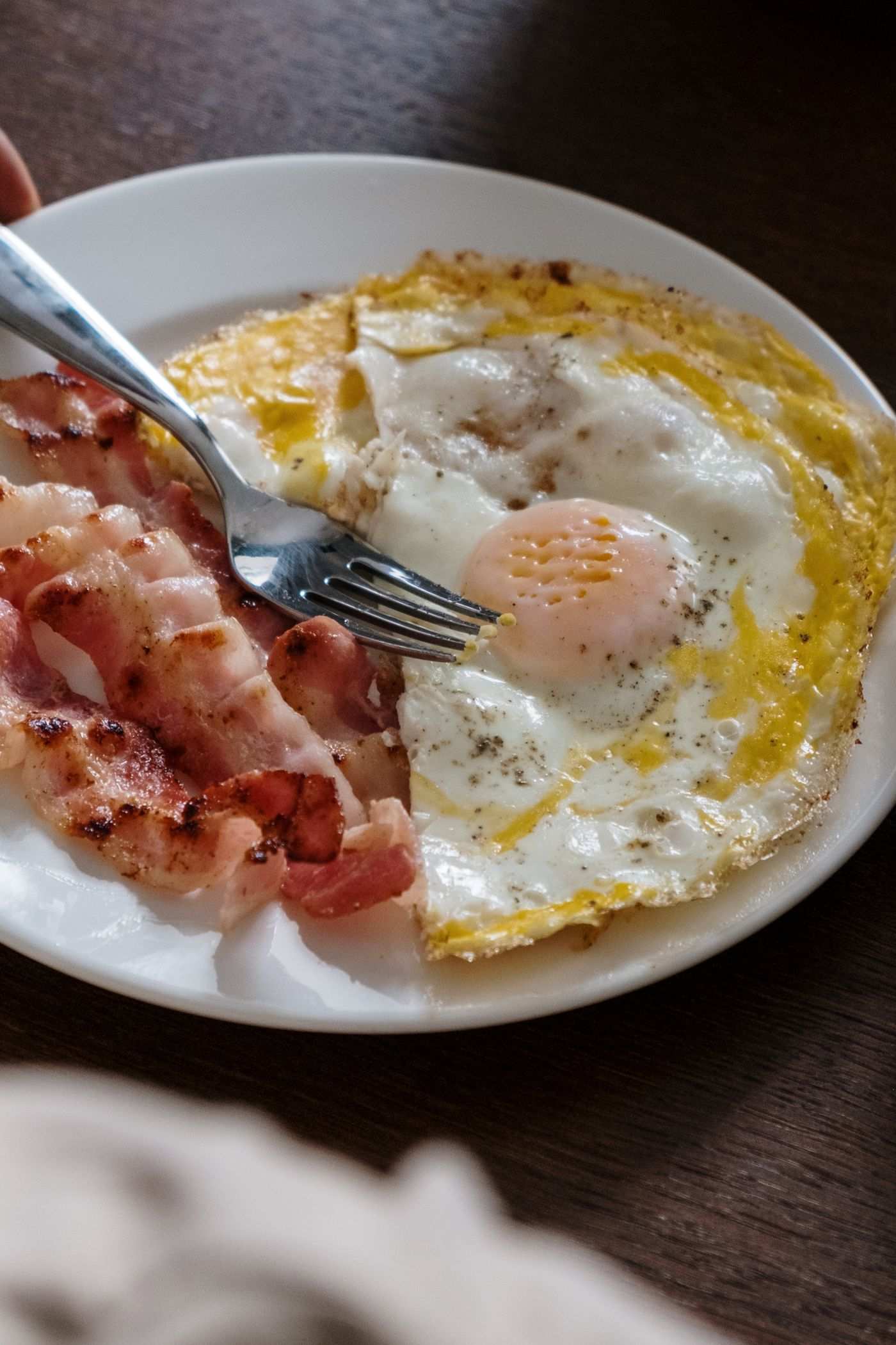 Bacon and Fried Eggs
