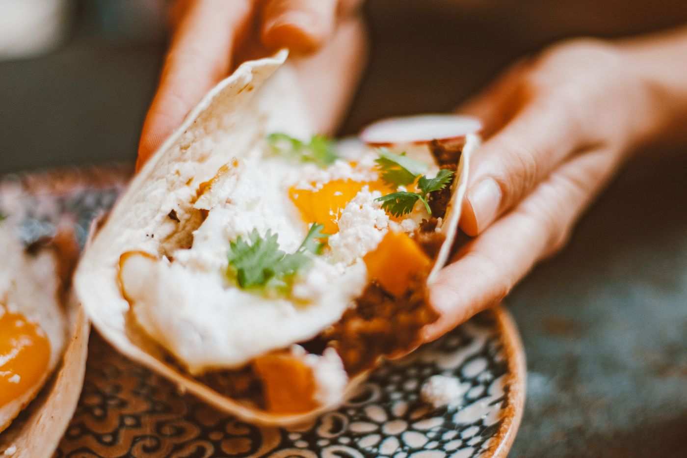 Breakfast Tacos with Egg and Cheese — photo 2