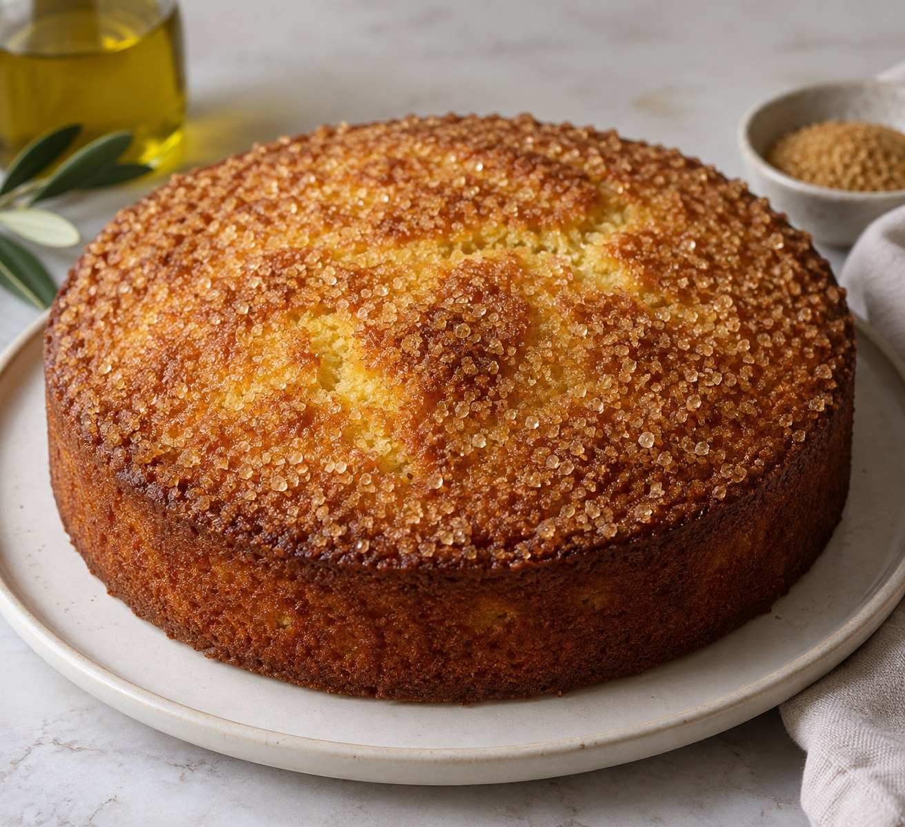 Brown Butter Olive Oil Cake