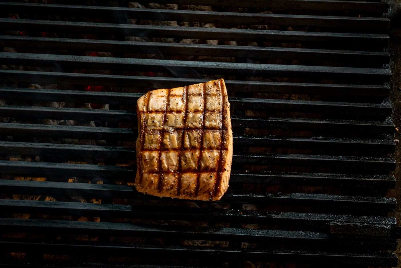 Grilled Shark Steak with Chilli and Lime