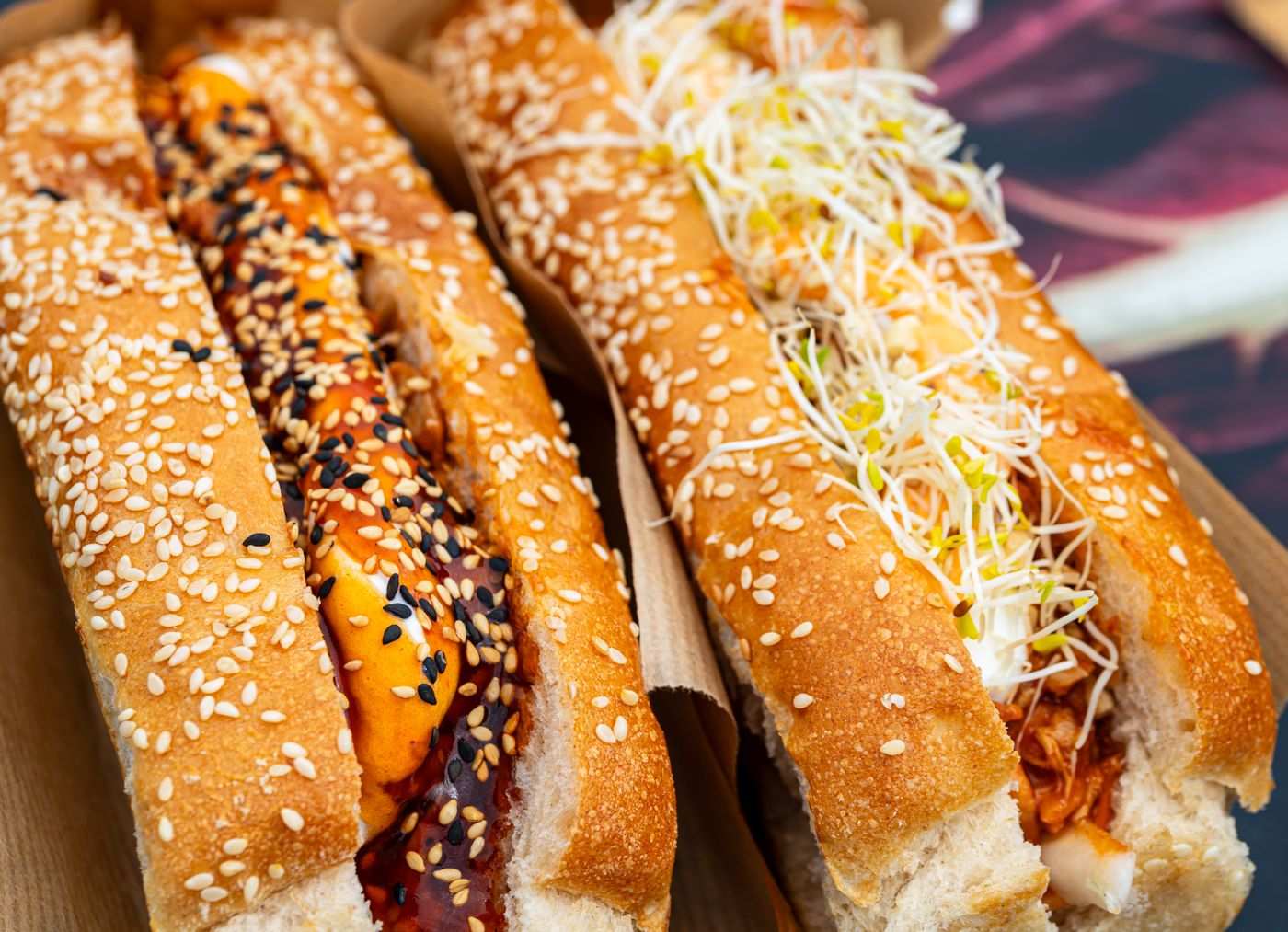 Hot Dogs with Quick Pickled Onions — photo 1