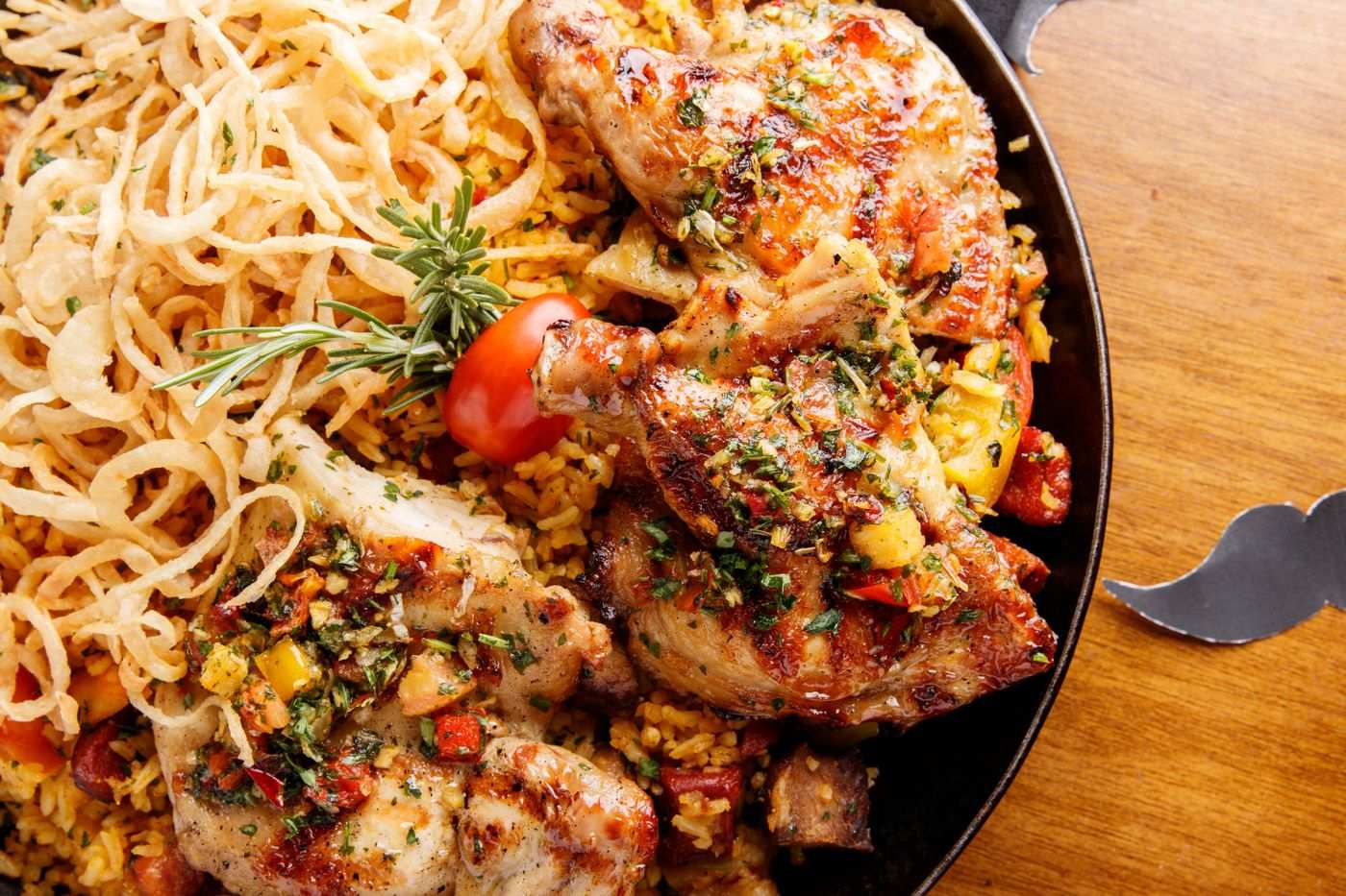 Charred Lemon Chicken with Orzo — photo 1