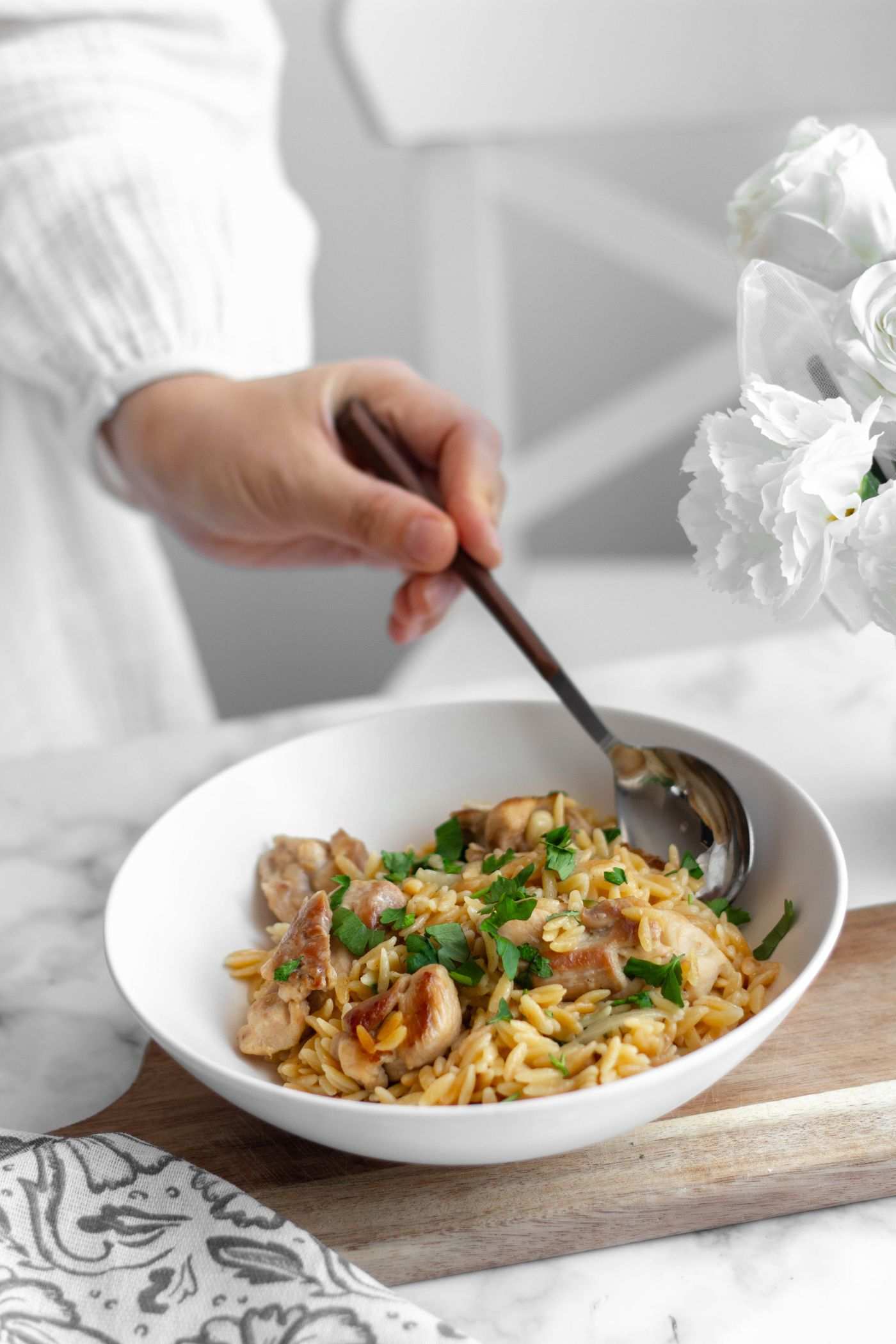 Charred Lemon Chicken with Orzo — photo 2