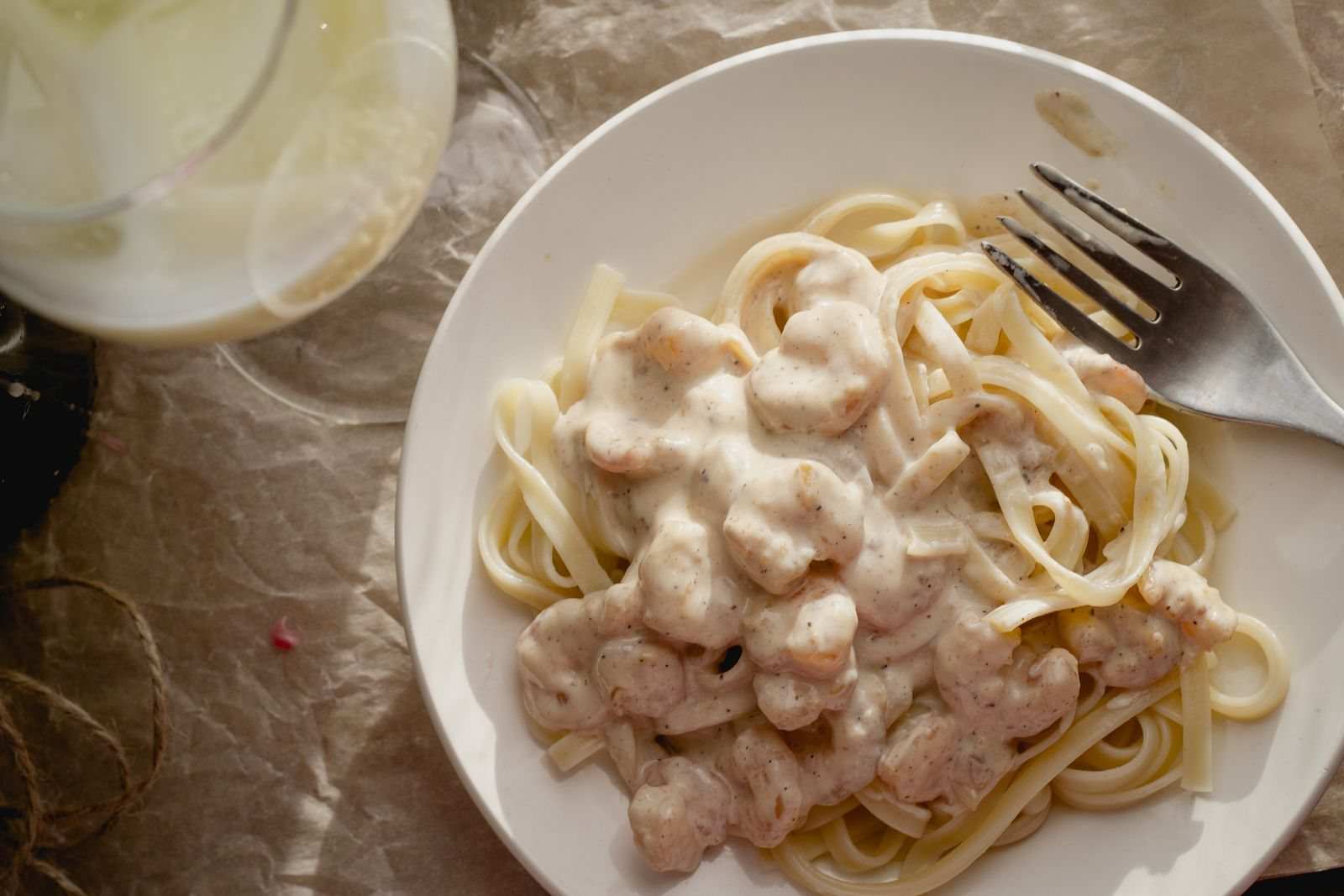 Prawn Alfredo