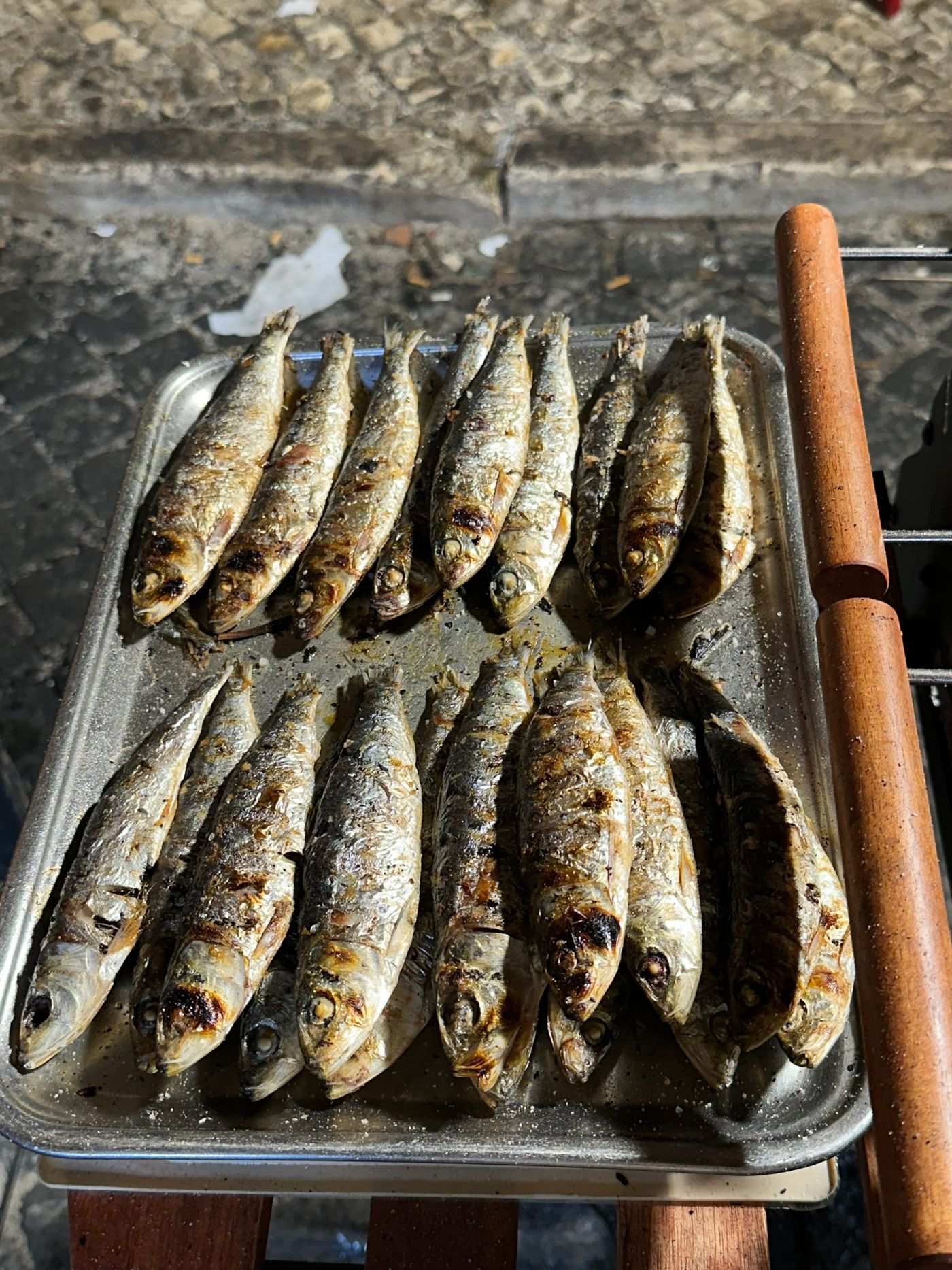 Fried Sardines with Lemon — photo 1