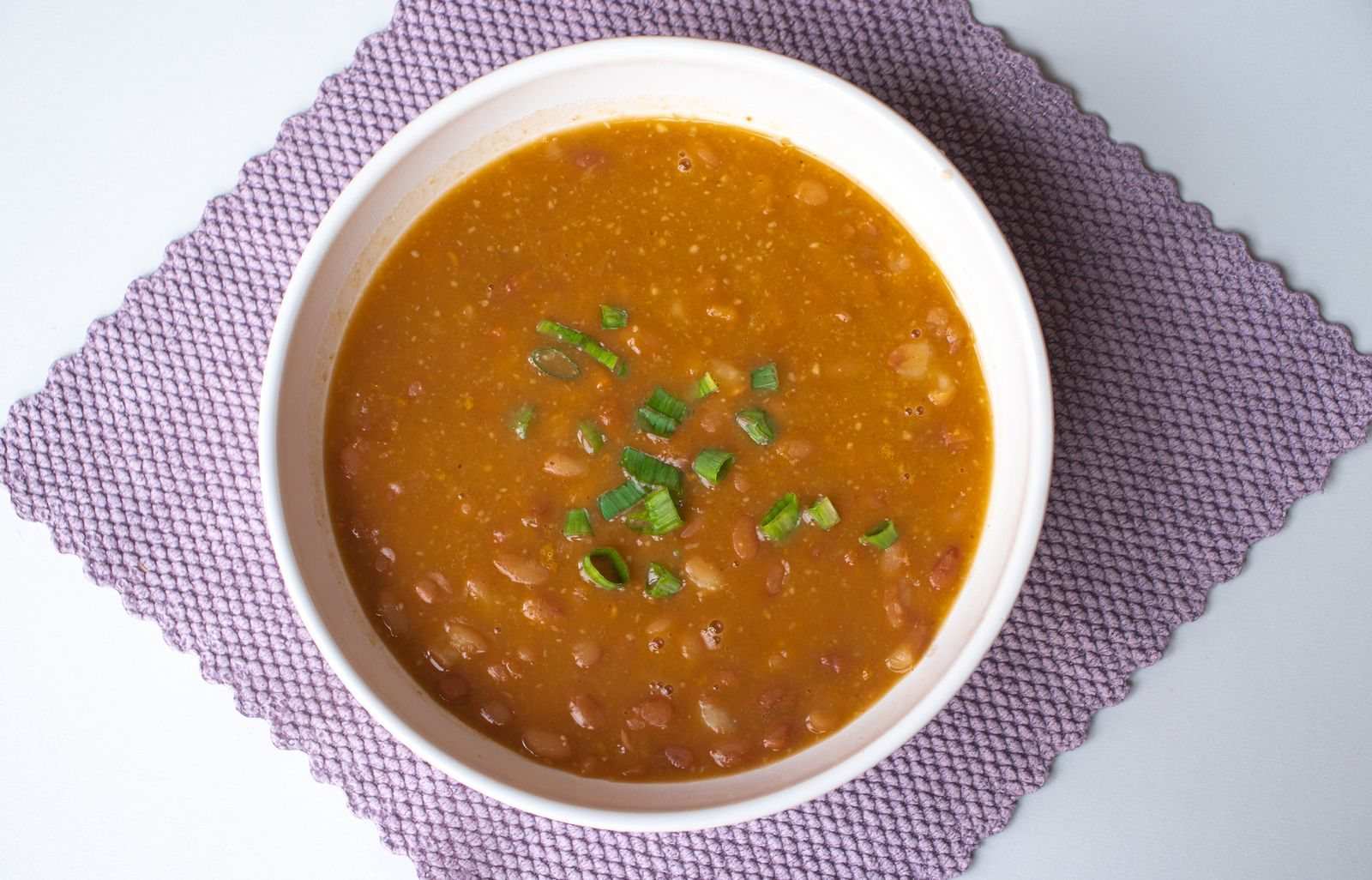 Roasted Tomato and White Bean Soup
