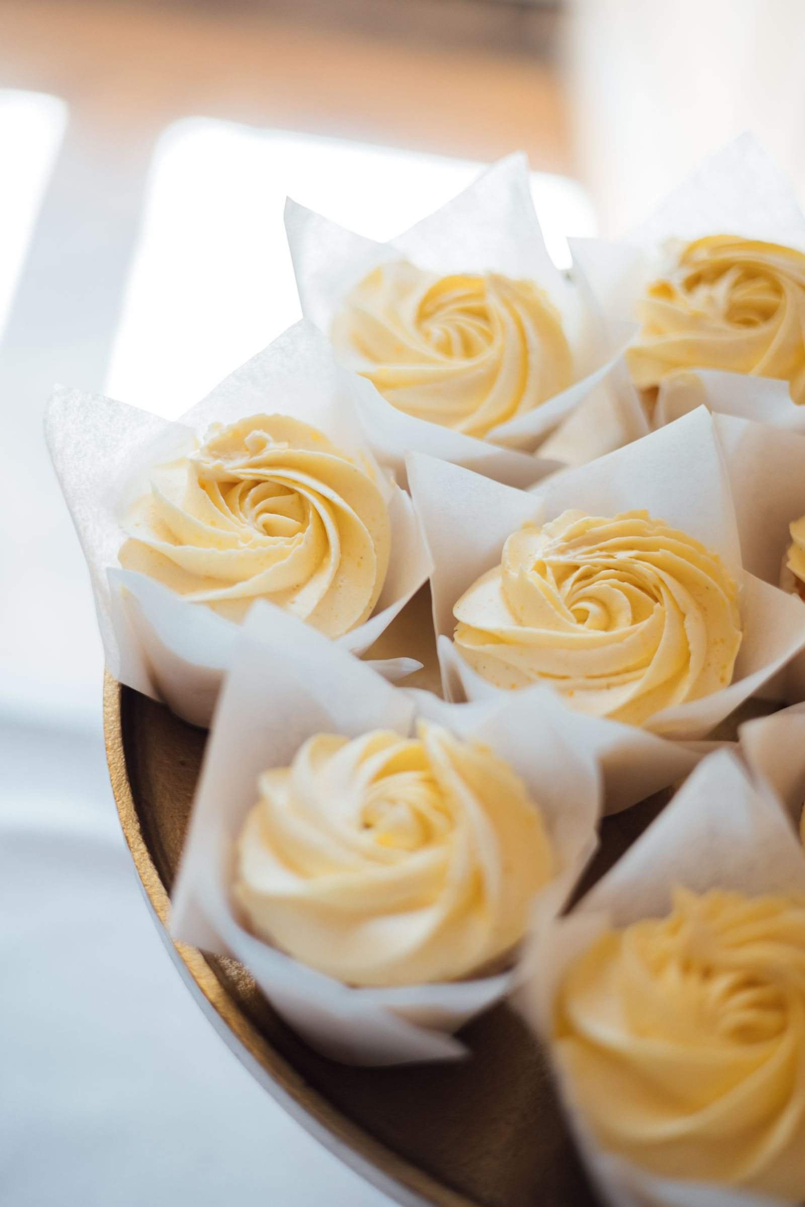 Vanilla Cupcakes with Buttercream