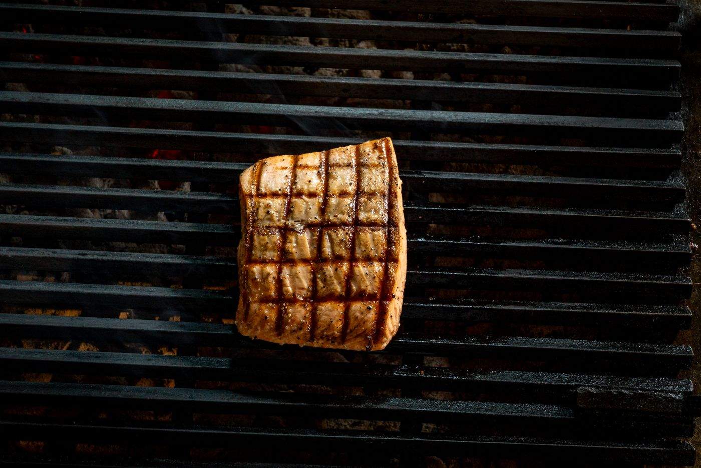 Grilled Shark Steak with Chilli and Lime