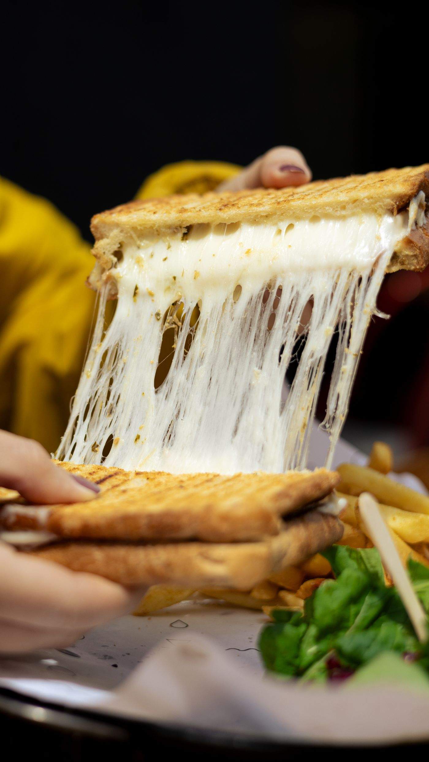 Skillet Grilled Cheese Sandwich