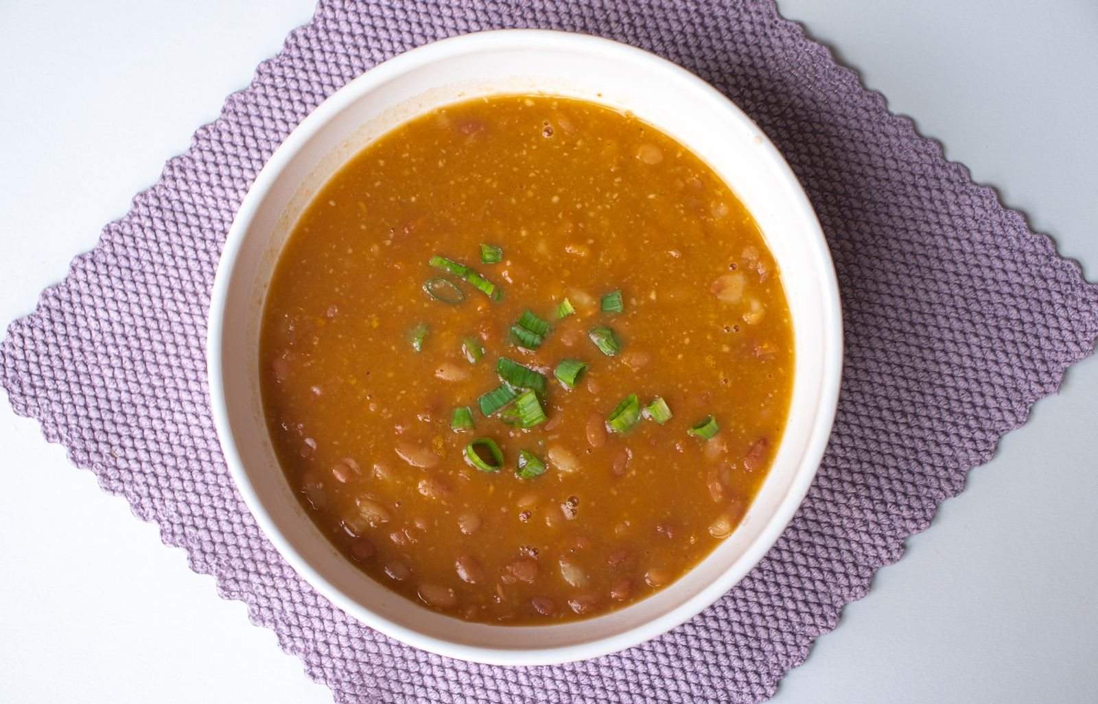 Roasted Tomato and White Bean Soup