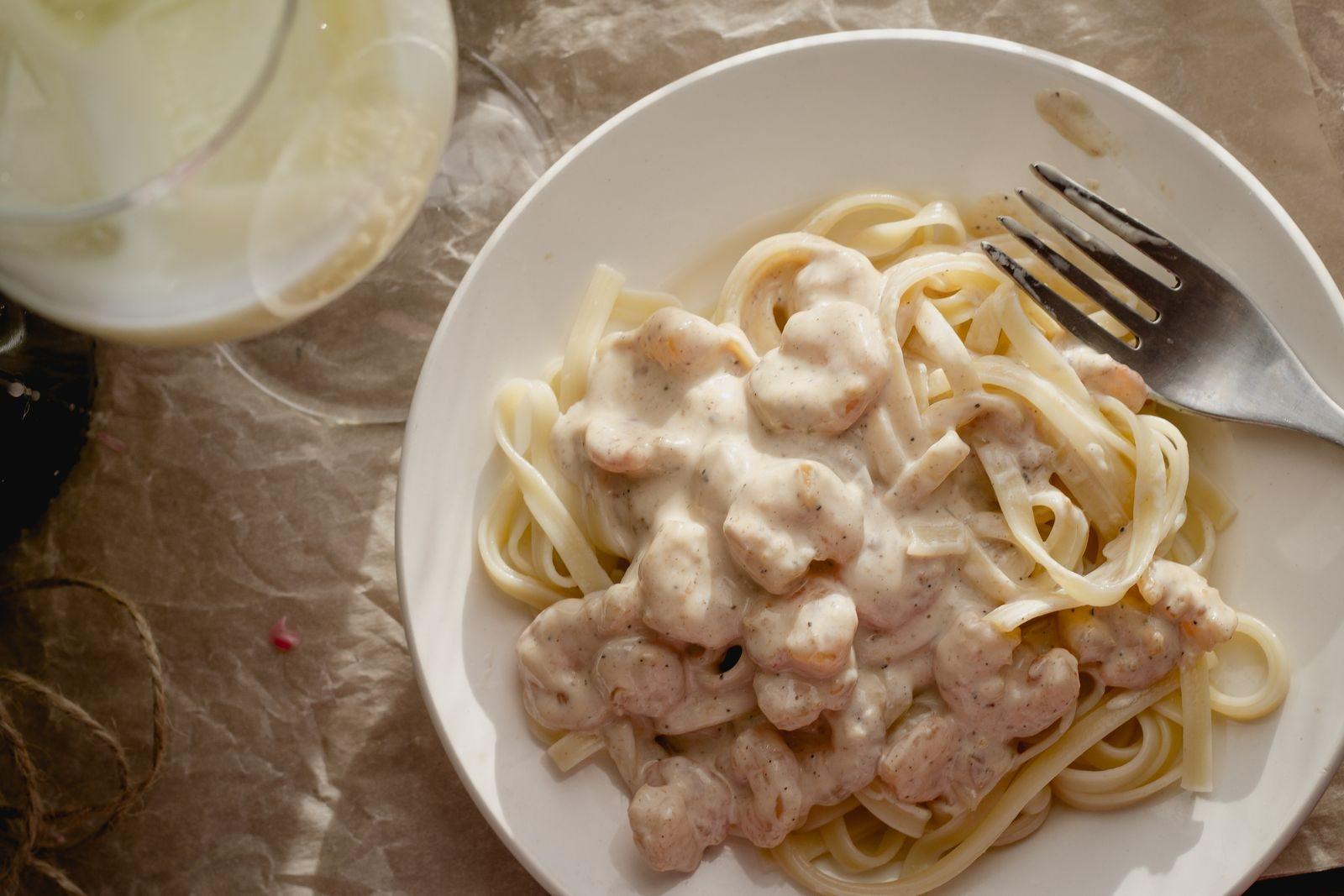 Prawn Alfredo